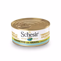 Schesir 8005852615213, Adulte, Toutes races, Gilt-head bream, Thon, 70 g