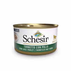Schesir 8005852750051, Adulte, Toutes races, Poulet, Thon, 85 g