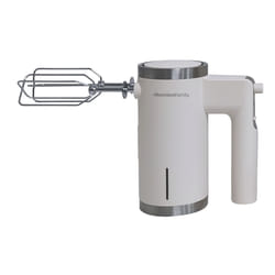 Melchioni 118420040 mixeur Batteur à main 150 W Acier inoxydable, Blanc