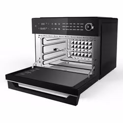 Melchioni 118340032 Friteuse à air chaud 30L 1800W Noir - Vue supplémentaire 4