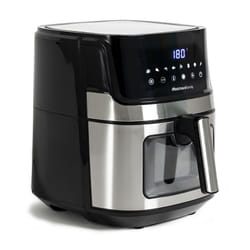 Melchioni 118340033 friteuse Unique 6,5 L Autonome 1600 W Noir, Acier inoxydable