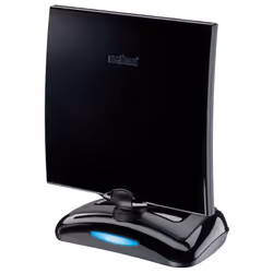 Meliconi AT-49, Intérieure, Noir, Plastique, 49 dBi, DVB-T, DVB-T HD, DVB-T2, UHF, VHF