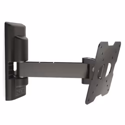 Meliconi CME ER100, 50 x 50 mm, 100 x 100 mm, -5 - 25°, -45 - 45°, Métal, Noir
