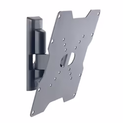 Meliconi ETR200, 50 x 50 mm, 200 x 200 mm, -5 - 25°, -15 - 15°, Métal, Noir