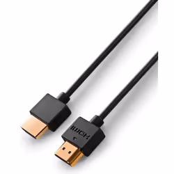 Meliconi 497014BA câble HDMI 2 m HDMI Type A (Standard) Noir