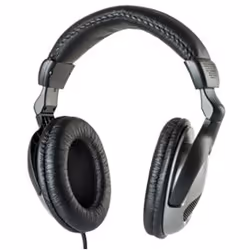 Meliconi HP50 Cuffie TV con cavo, Avec fil, 20 - 20000 Hz, Musique, Écouteurs, Noir