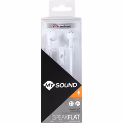 MySound Speak Flat Écouteurs filaires Blanc - Vue supplémentaire 6