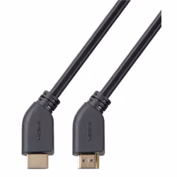 Meliconi HDMI 1.5 m, 1,5 m, HDMI Type A (Standard), HDMI Type A (Standard), 3840 x 2160 pixels, Noir