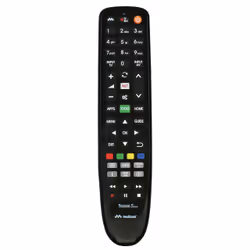 Meliconi Gumbody Personal 5 plus, TV, IR Wireless, Appuyez sur les boutons, Noir