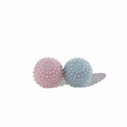 Meliconi Bucato Soft, Bille pour sèche-linge, Bleu, Rose, 2 pièce(s)