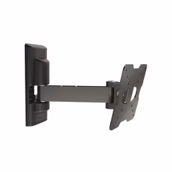 Meliconi FLATSTYLE ER 100, 63,5 cm (25"), 50 x 50 mm, 100 x 100 mm, -5 - 20°, -60 - 60°, Noir