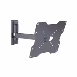 Meliconi FLATSTYLE ER 200, 50 x 50 mm, 200 x 200 mm, -5 - 20°, -45 - 45°, Métal, Noir
