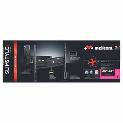 Meliconi SlimStyle Plus 400 SR 2,08 m (82") Noir - Vue supplémentaire 5