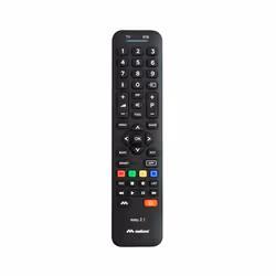 Meliconi - Télécommande universelle EASY 2.1 pour 1 TV + 1 décodeur TNT SAT ou ADSL- 100% fonctions dorigine - Touches Smart ...