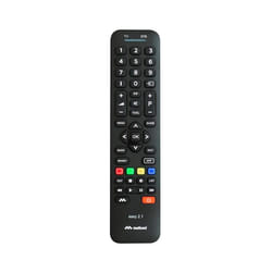 Meliconi - Télécommande universelle EASY 2.1 pour 1 TV + 1 décodeur TNT SAT ou ADSL- 100% fonctions dorigine - Touches Smart Tv