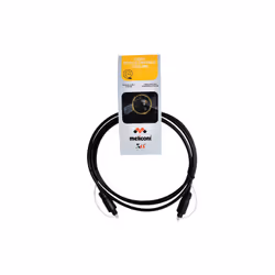 Meliconi 497202, TOSLINK, Mâle, TOSLINK, Mâle, 1,5 m, Noir