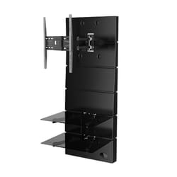 Meliconi 488313 Support TV et centre de divertissement 2 étagères