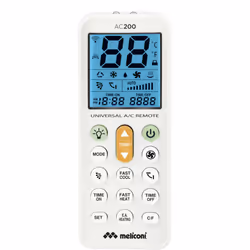 Meliconi AC200, Climatiseur, Appuyez sur les boutons, Écran integré, Blanc