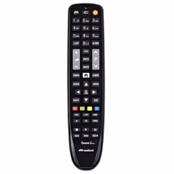 Meliconi Gumbody Personal 2 Plus, TV, IR Wireless, Appuyez sur les boutons, Noir