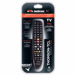 Meliconi Gumbody Personal 7 plus télécommande IR Wireless TV Appuyez sur les boutons