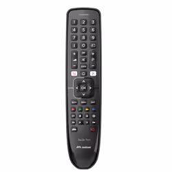 Meliconi Gumbody Facile TV+, TV, RF sans fil, Appuyez sur les boutons, Noir