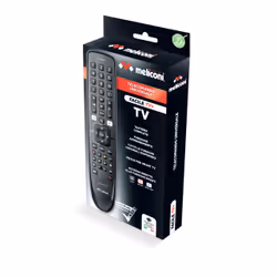 Meliconi Gumbody Facile TV+ télécommande RF sans fil Appuyez sur les boutons