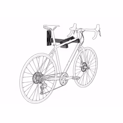 Meliconi 489001 supports a vélo Porte-vélo d’exterieur Mural Noir