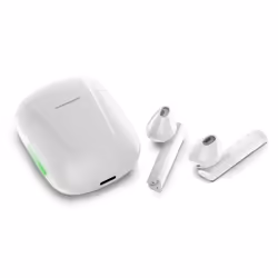 Meliconi 497332, True Wireless Stereo (TWS), Appels/Musique, 20 - 20000 Hz, 80 g, Casque, Blanc