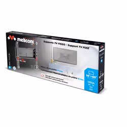 Meliconi 480930 support pour téléviseur 114,3 cm (45") Noir