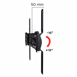 Meliconi 480934 support pour téléviseur 165,1 cm (65") Noir - Vue supplémentaire 3