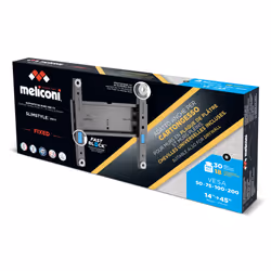 Meliconi 480956 support pour téléviseur 114,3 cm (45") Noir