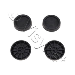 Pieds anti-vibration en caoutchouc antiderapant-noir - 656167 Meliconi
