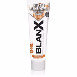 Le dentifrice pour fumeurs BlanX Intensive Stain Removal assure un effet blanchissant intense. Il supprime le jaunissement de ...