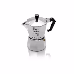 Bialetti Junior Cafetière à moka Noir, Argent