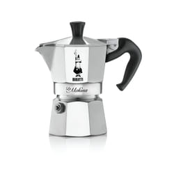 Bialetti La Mokina Cafetière à moka 0,04 L Aluminium, Noir