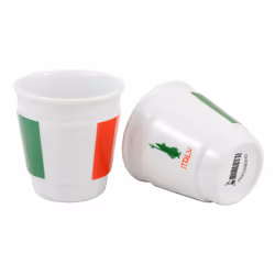 Bialetti Y0TZ061, Régler, Multicolore, Porcelaine, Tasse, Café, 2 personne(s)