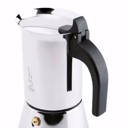 Bialetti Venus Cafetière à moka 0,3 L Noir, Acier inoxydable