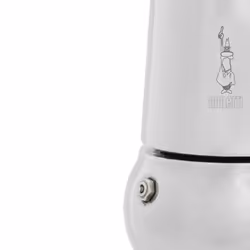 Bialetti Kitty Cafetière à moka 0,23 L Noir, Acier inoxydable