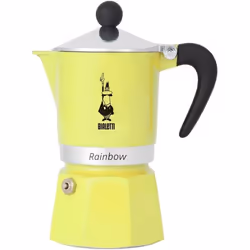 Cafetière italienne BIALETTI Rainbow 6 tasses Yellow