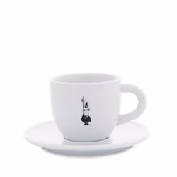 Bialetti Y0TZ099, Unique, 240 L, Blanc, Porcelaine, Cappucino, Rond