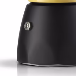 Bialetti Orzo Express Cafetière à moka Noir, Jaune