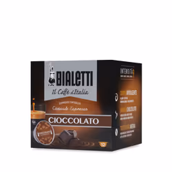 Bialetti Cioccolato, Capsule de café, Bialetti Diva, 12 tasses, 8,8 mm, 8,8 mm, 9,1 mm