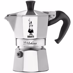 Bialetti 0002380, Cafetière à moka, 0,4 L, Acier inoxydable, Aluminium, Polypropylène (PP), Plastique