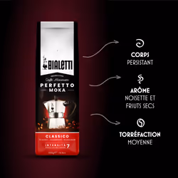 Bialetti Perfetto Moka Classique 250 g