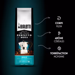 Bialetti Perfetto Moka Déka 250 g