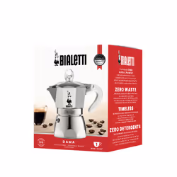 Bialetti Dama Pure Ice Cafetière à moka 0,075 L Métallique