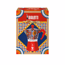 Bialetti Dolce&Gabbana Moka Express Cafetière à moka Bleu, Rouge, Blanc - Vue supplémentaire 5