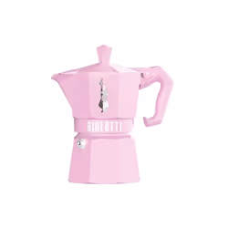 Bialetti Moka Exclusive, Cafetière à moka, Rose, Aluminium, 3 tasses, Thermoplastique, 1 pièce(s)