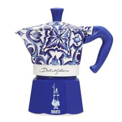 Bialetti 0005345 machine à café manuelle Cafetière moka électrique 0,13 L Bleu, Blanc