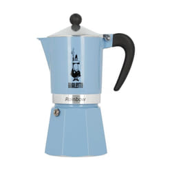 Bialetti - Cafetière Primavera Rainbow 3tz 150 ml Bleu